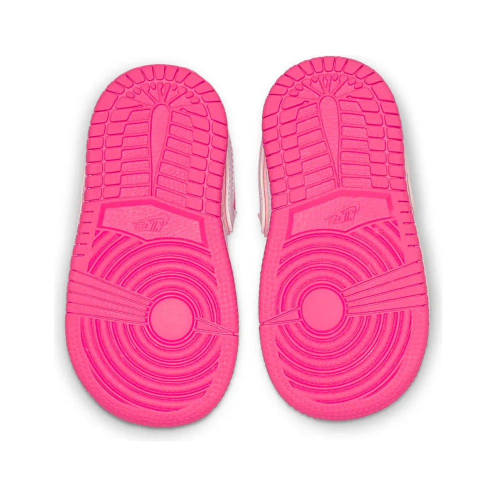 Jordan 1 Mid Hyper Pink White (TD) Hyper Pink/White-White (644507-611)