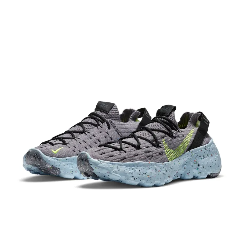 Nike Space Hippie 04 Grey Volt Wolf Grey/Volt-Black-Dark Smoke Grey (CZ6398-001)