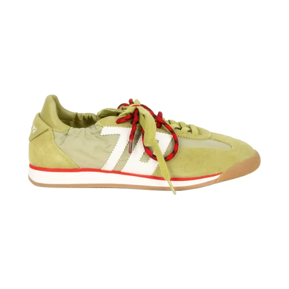 BACK 70 Rocket with vlakken and logopatch – Green (ROCKETA26111COTTONOLIVE)