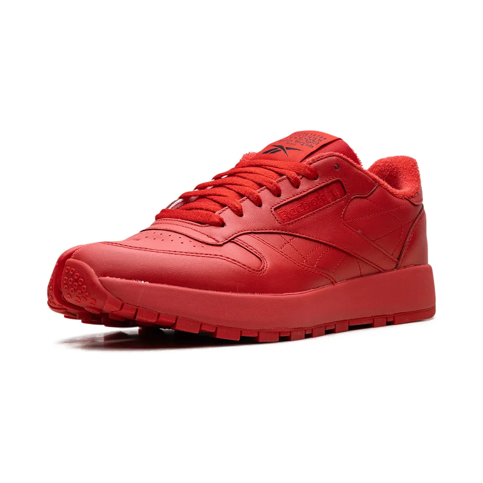 Reebok Maison Margiela Classic Leather Tabi Shoes Vector Red / White / Black (H04866)