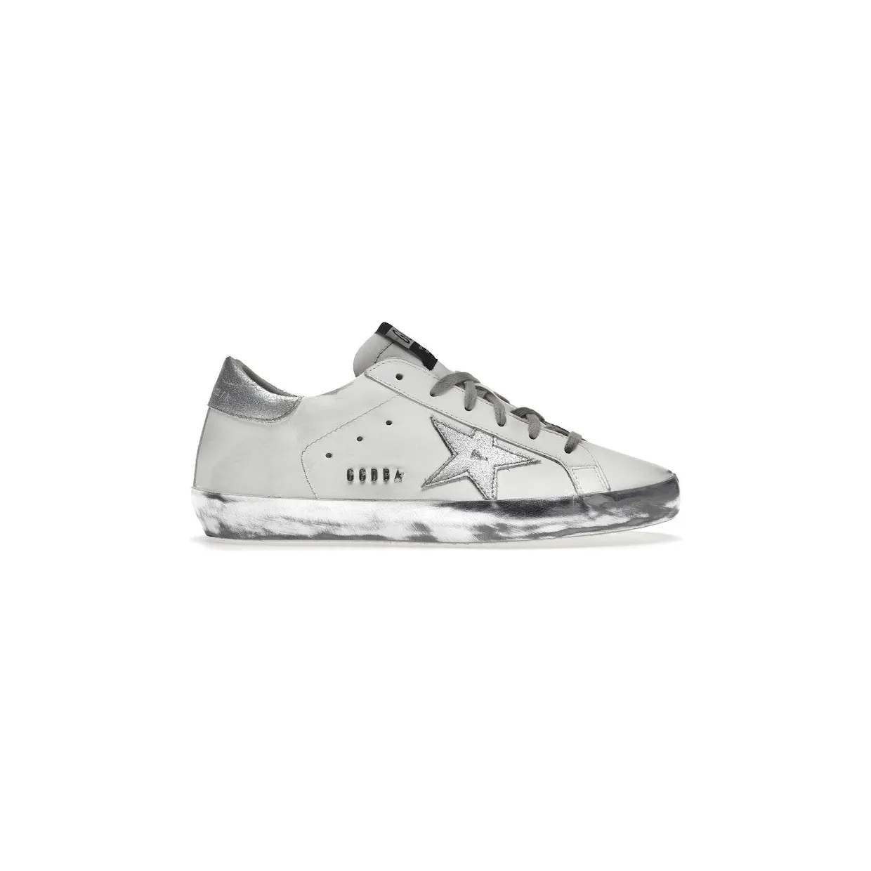 Golden Goose Super-Star White Silver Sparkle (GWF00101.F000314.80185)