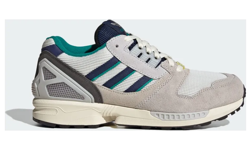 Adidas ZX 8000 SCHOENEN Zero Metalic / Dark Blue / Power Green (KI1376)