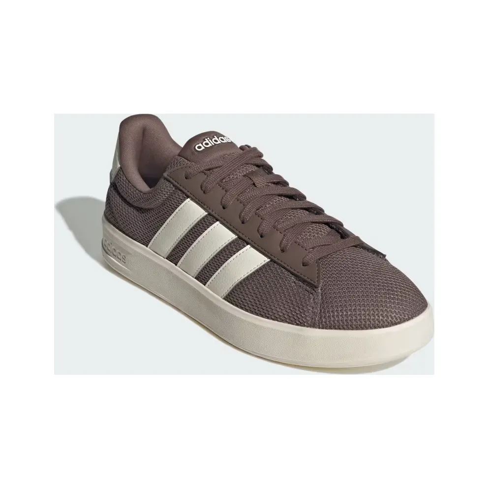 adidas Grand Court 3.0 “Earth Strata / Off White / Pure Ruby” (JQ7302)