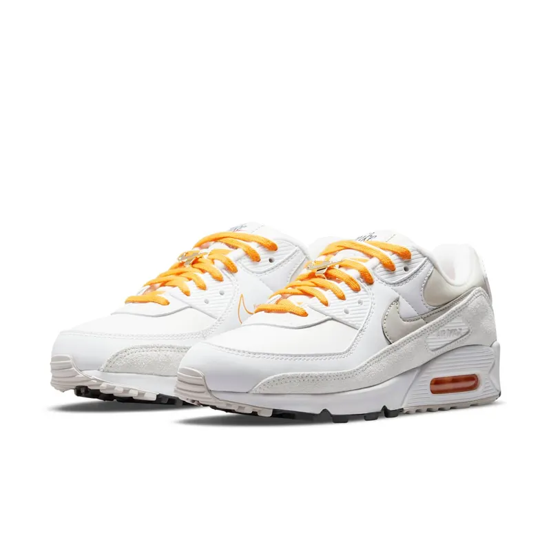 Nike Air Max 90 SE White – “White / University Gold / Sail / Light Bone” (DA8709-100)