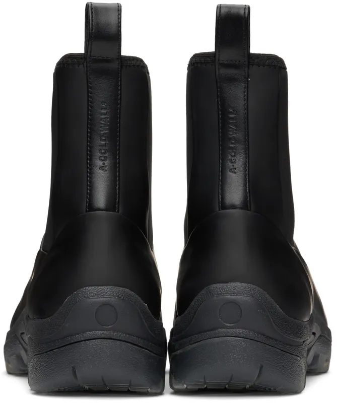 A-COLD-WALL* Black NC.1 Dirt High Sneakers (ACWUF029A)