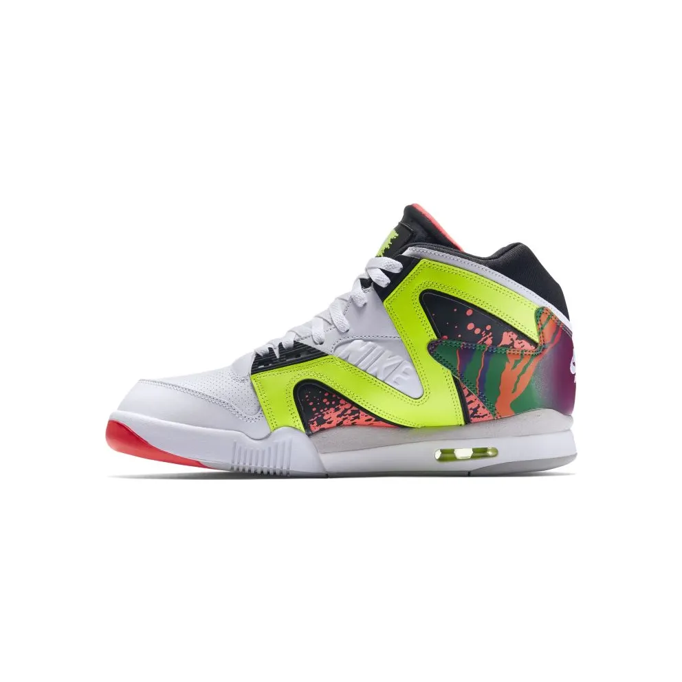 Nike Air Tech Challenge Hybrid Volt (2014) White/White-Volt-Hot Lava (653873-100)