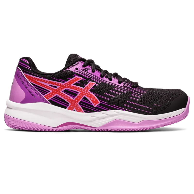 Asics GEL-PADEL™ EXCLUSIVE 6 Black/Lavender Glow (1042A143.004)