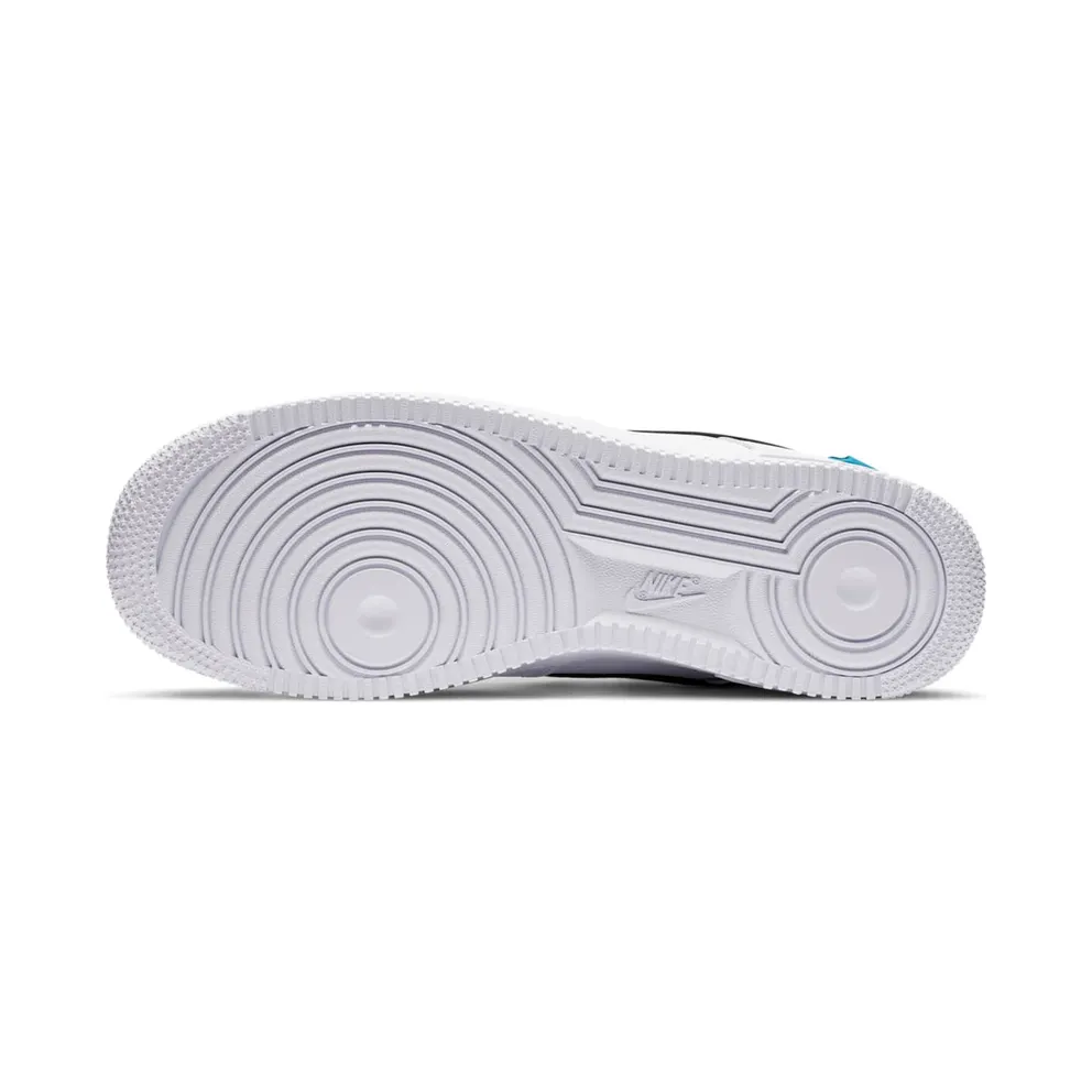 Nike Air Force 1 Low Worldwide White Blue Fury Black White/Blue Fury-Black (CK7648-100)