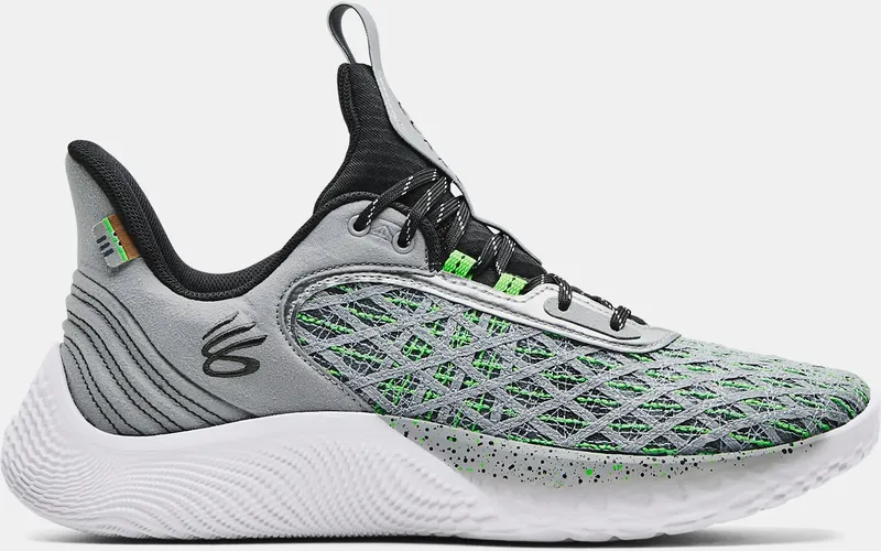 Under Armour nisex Basketball Shoes Curry Flow 9 Gray (3024248-102)