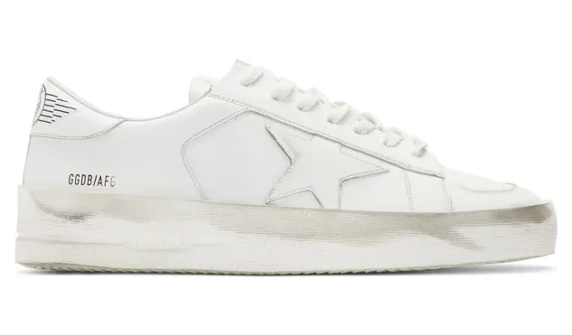 Golden Goose White Stardan Star Sneakers (G35MS959.B8)