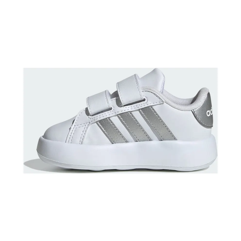 adidas Grand Court 2.0 Kids Cloud White / Matte Silver / Cloud White (ID5274)