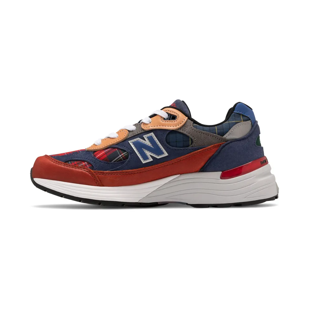 New Balance 992 Concepts Plaid Red/Blue (M992AD)