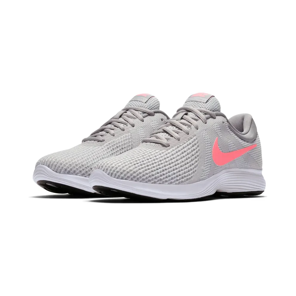 Nike Revolution 4 “Pure Platinum / Wolf Grey / Black / Sunset Pulse” (AJ3491-016)