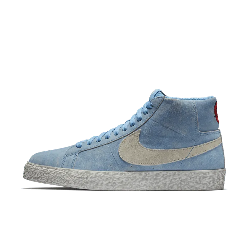 Nike SB Blazer Mid Lance Mountain English Rose University Blue/Light Bone-Habanero Red (864349-406)
