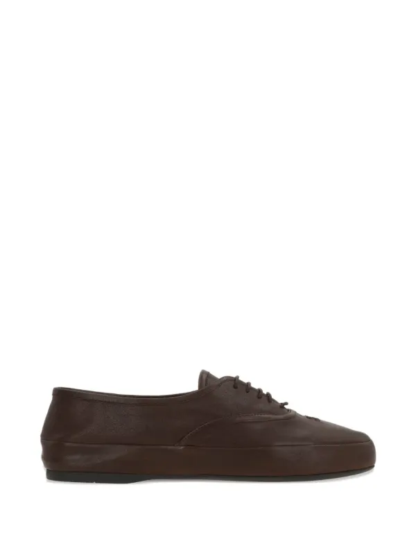 Miu Lace-up Shoes van nappa leer – Brown (5E637EF005EFX)
