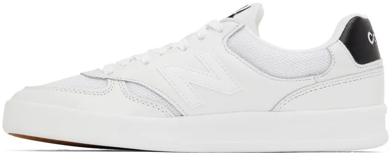 Comme des Garçons Homme White New Balance Edition CT300 Sneakers (HI-K102-1)