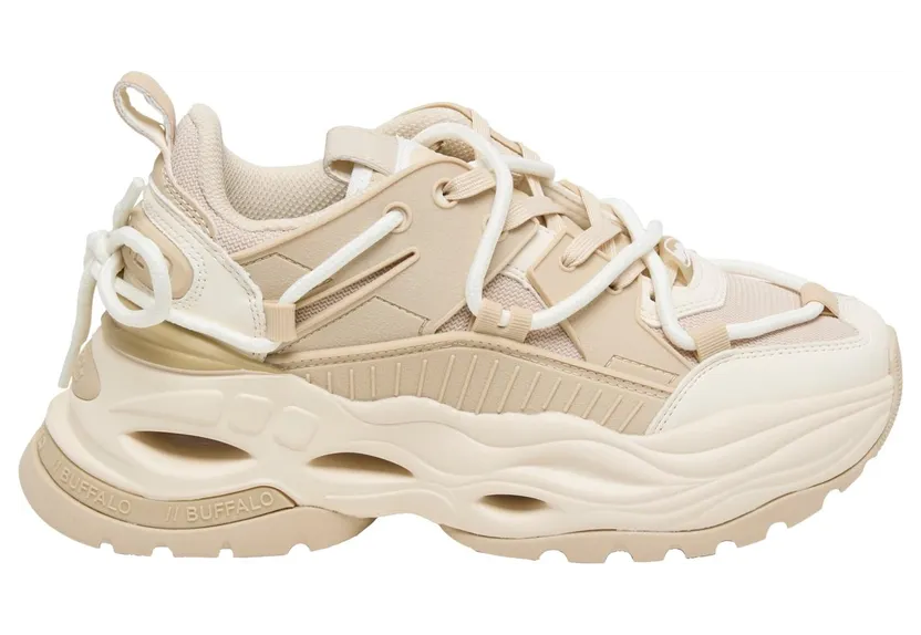 Buffalo sneaker Crème / Sand (1636562)