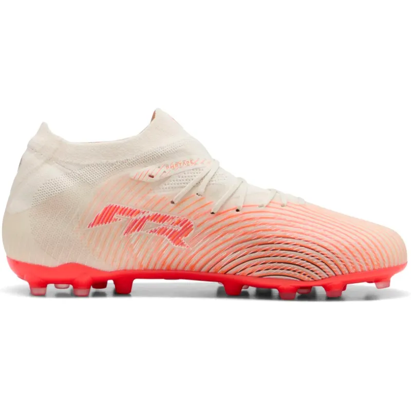 Puma Future 9 Pro MG Fußballschuhe 01 – sugared almond/puma white/ultra red/puma black 43 für Herren, braun, Größe 39 EU (109143)