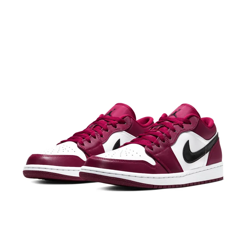 Jordan 1 Low Noble Red Noble Red/Black-White-Noble Red (553558-604)