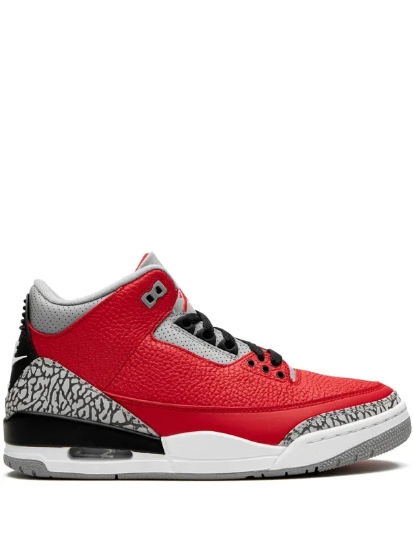 Jordan ‘Air Jordan 3 Retro’ Sneakers – Rot (CK5692)