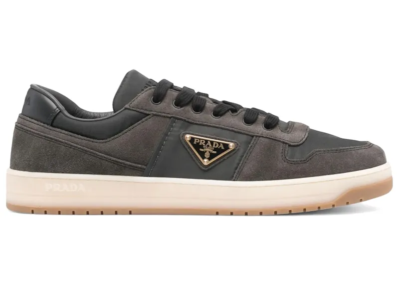 Prada Downtown Low Top Brown Gray (2EE364_KUY_F0ENR)