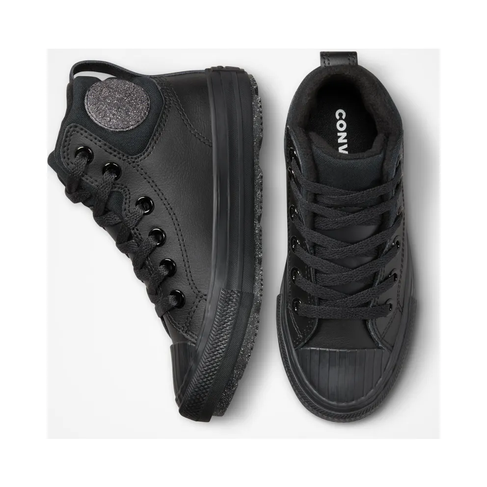 Converse Chuck Taylor All Star Berkshire Boot Leather Black/Black/iron Grey (A01783C)