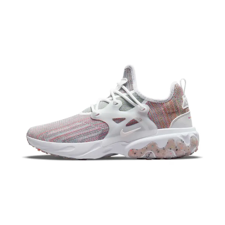 Nike React Presto Flyknit Multi White