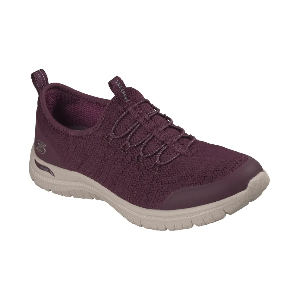 Skechers Arch Fit Virtue – Dahlia Sneaker Wijn