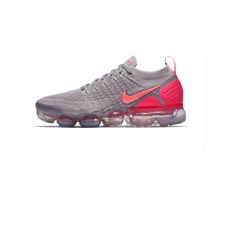 Nike Air VaporMax 2 Atmosphere Grey Crimson Pulse (W)