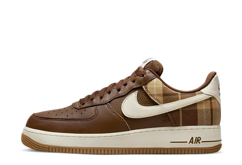 Nike Air Force 1 Low ’07 LX Brown Plaid (DV0791-200)