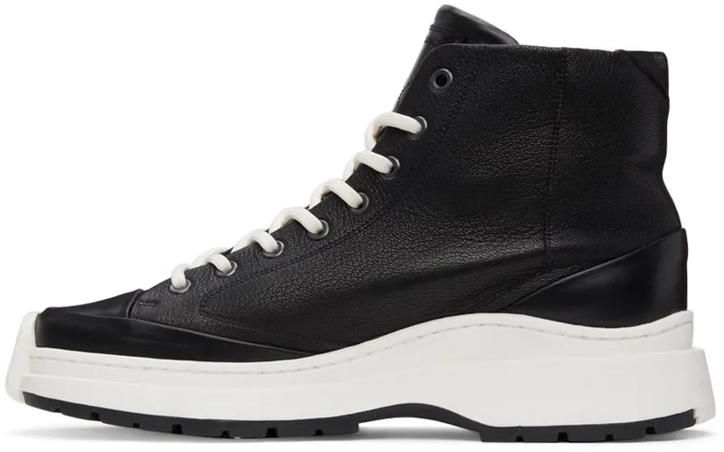 A-COLD-WALL* Leather High-Top BLACK (ACWUF031)