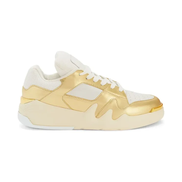 Giuseppe Zanotti Talon Sneakers im Metallic-Look – Gold (RM40038001)