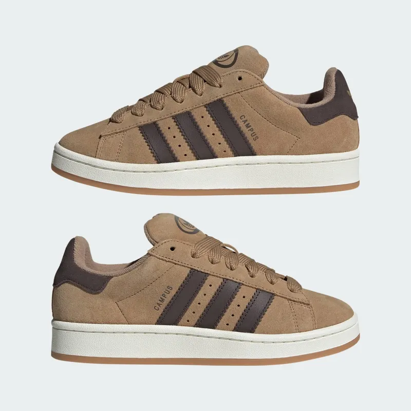 adidas Campus 00s Camp Cardboard Off White Dark Brown (JQ8289)