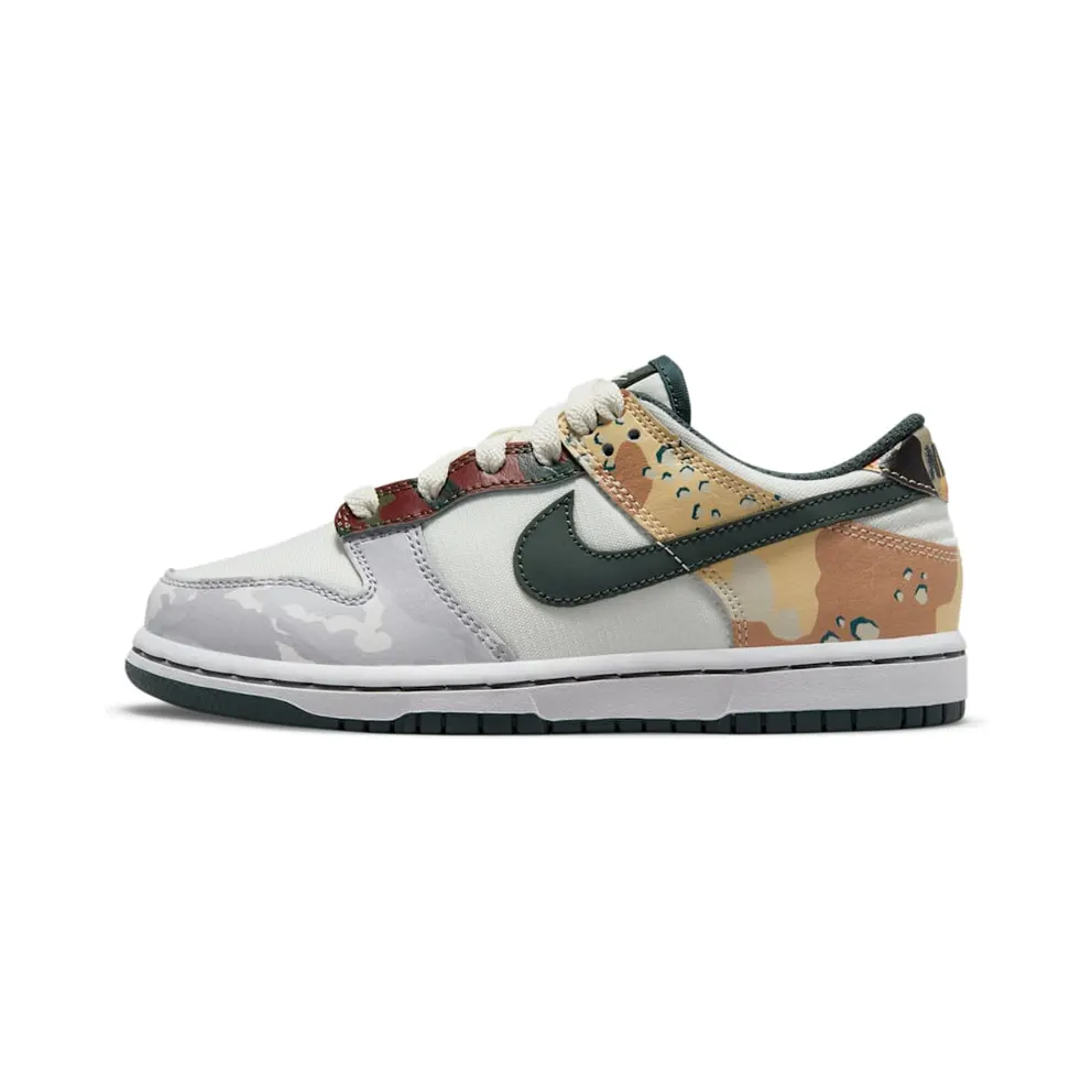 Nike Dunk Low Sail Multi-Camo (PS) (DB1900-100)