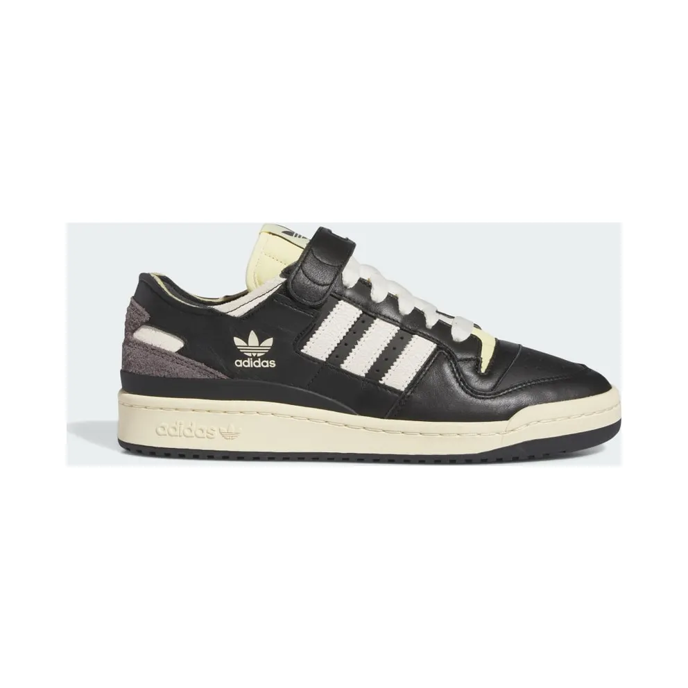 adidas Forum 84 Low Shoes Core Black / Cream White / Easy Yellow (IE3206)