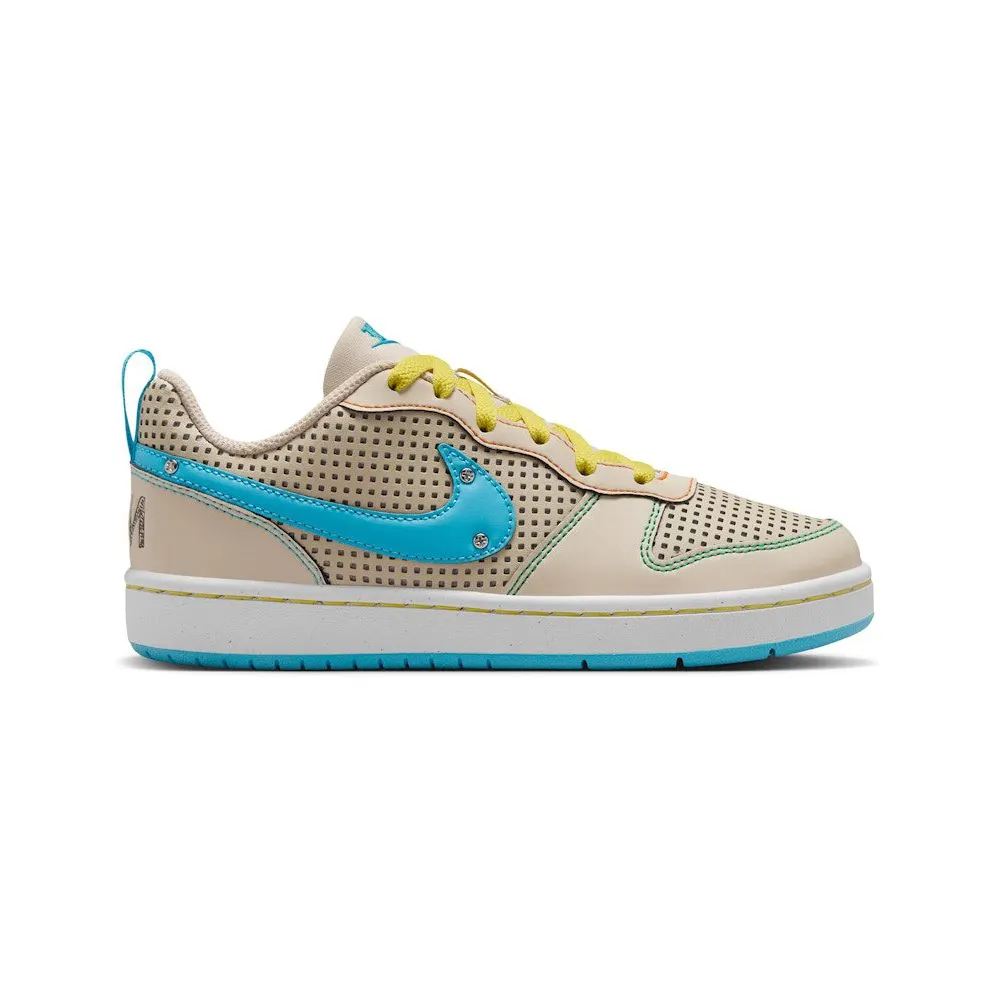 Nike Court Borough Low Recraft Sanddrift Phantom Opti Yellow Baltic Blue (IB7726-126)