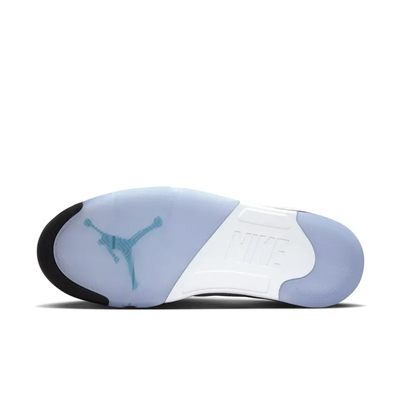 Jordan Air 5, White HQ7978-100 – “White / Grape Ice-new Emerald”