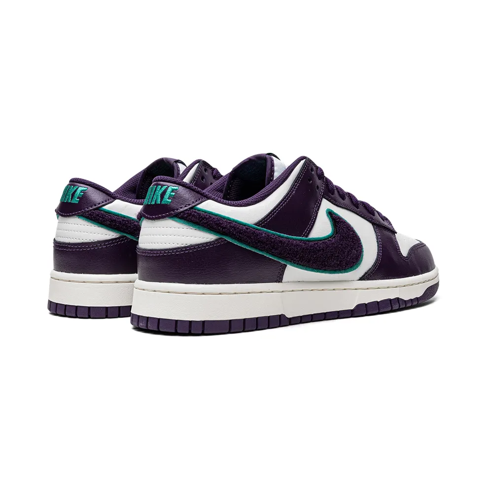 Nike Dunk Low “Chenille Swoosh – Grand Purple” (DQ7683-100)