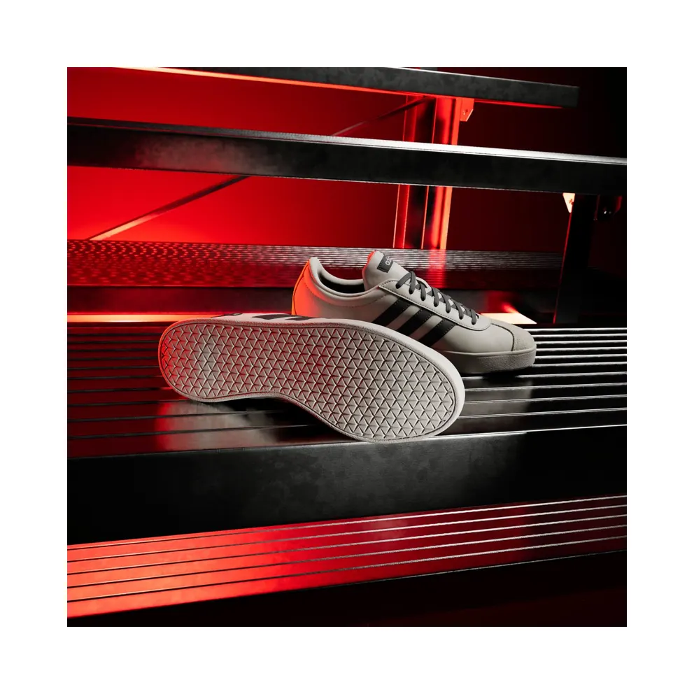 Adidas VL COURT AUDI REVOLUT F1 TEAM Shoes Chalk Pearl / Utility Black / Hi-Res Red (KI6081)