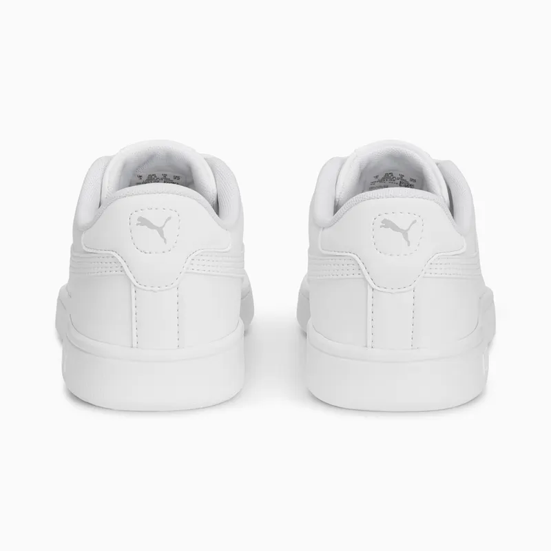 Puma Smash 3.0 Leather Youth White/Grey (392031-02)