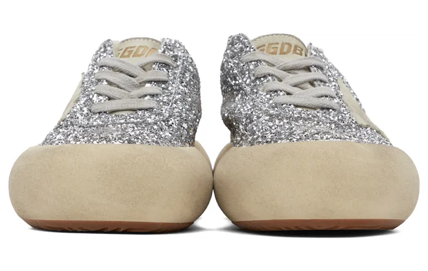 Golden Goose Silver Space-Star Sabot Sneakers (GWF00322.F002999.70136) (2)