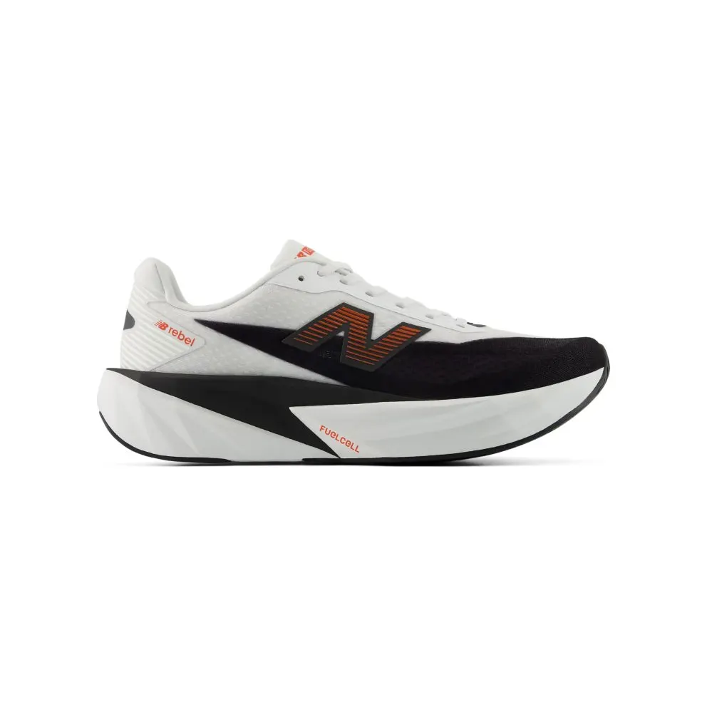NEW BALANCE FuelCell Rebel v5 “WHITE / NEO FLAME” (MFCX93C)