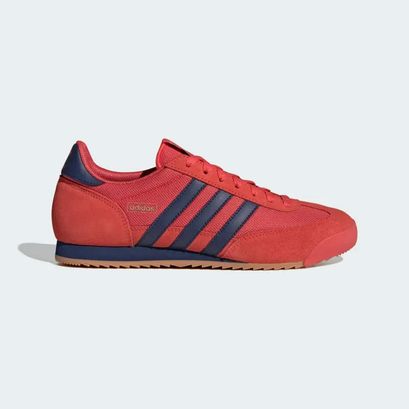 Adidas R71 Shoes Semi Lucid Red / Dark Blue / Gold Metallic (JQ2576)