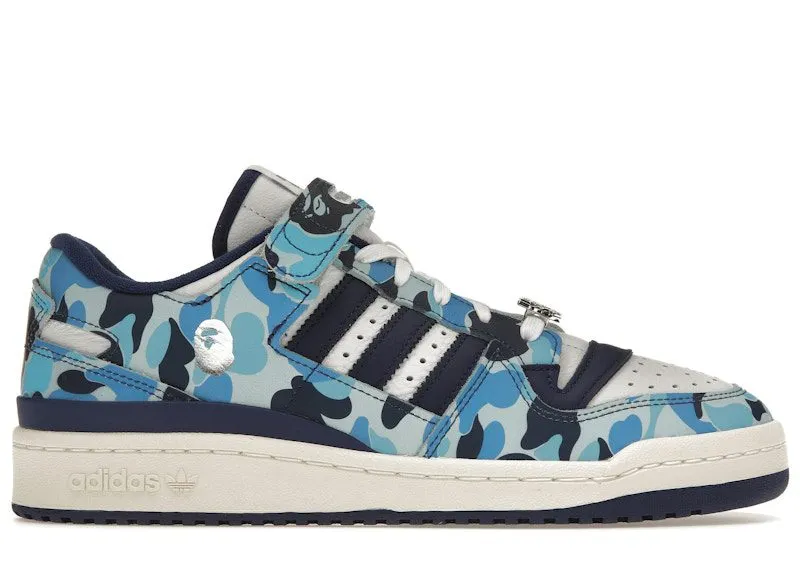 adidas Forum 84 Low Bape 30th Anniversary Blue Camo (ID4772)