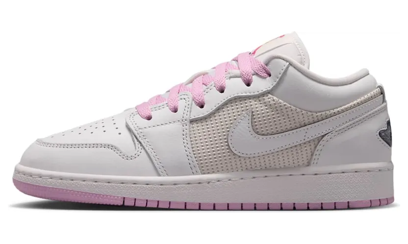 Nike Air Jordan 1 Low SE “Summit White/Light Arctic Pink/Silver” (IV6787-100)