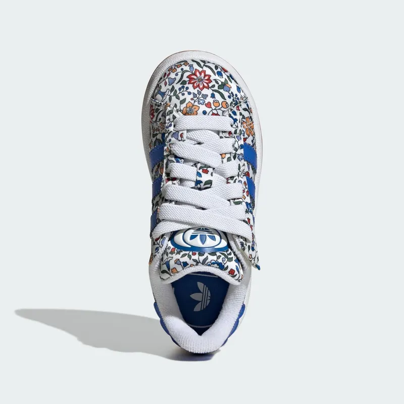 Adidas Campus 00s x Liberty London Comfort Closure with Elastische Veters Kids Blue / Blue / Off White (JS3806)