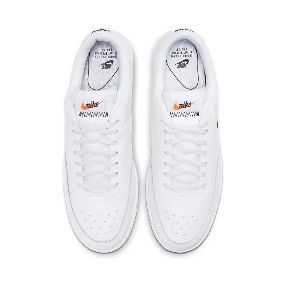 Nike Court Vintage Premium White White/Total Orange/Black (CT1726-100)