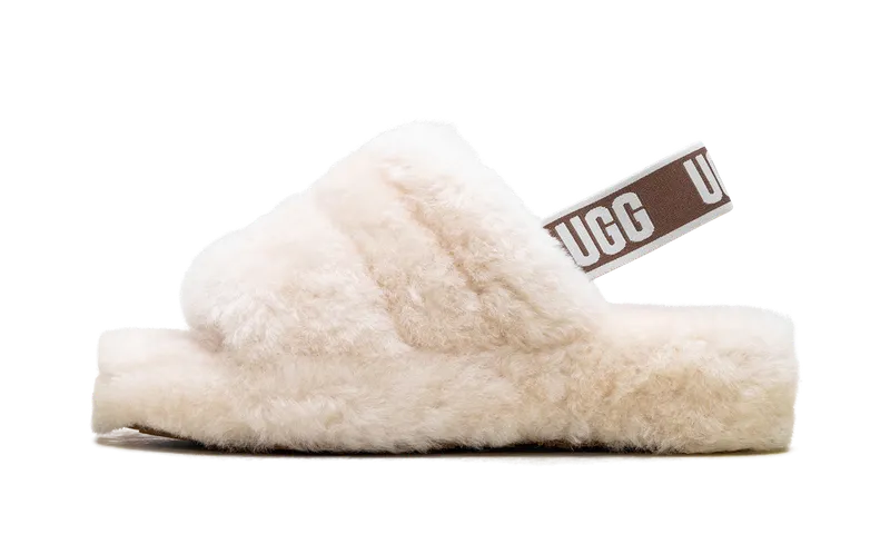 Ugg Fluff Yeah Slide “Beige” (1095119-NAT)