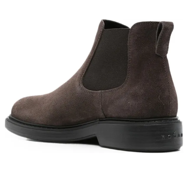 Hogan Suede Chelsea “Brown” (HXM7040GF00H G0S808) (2)