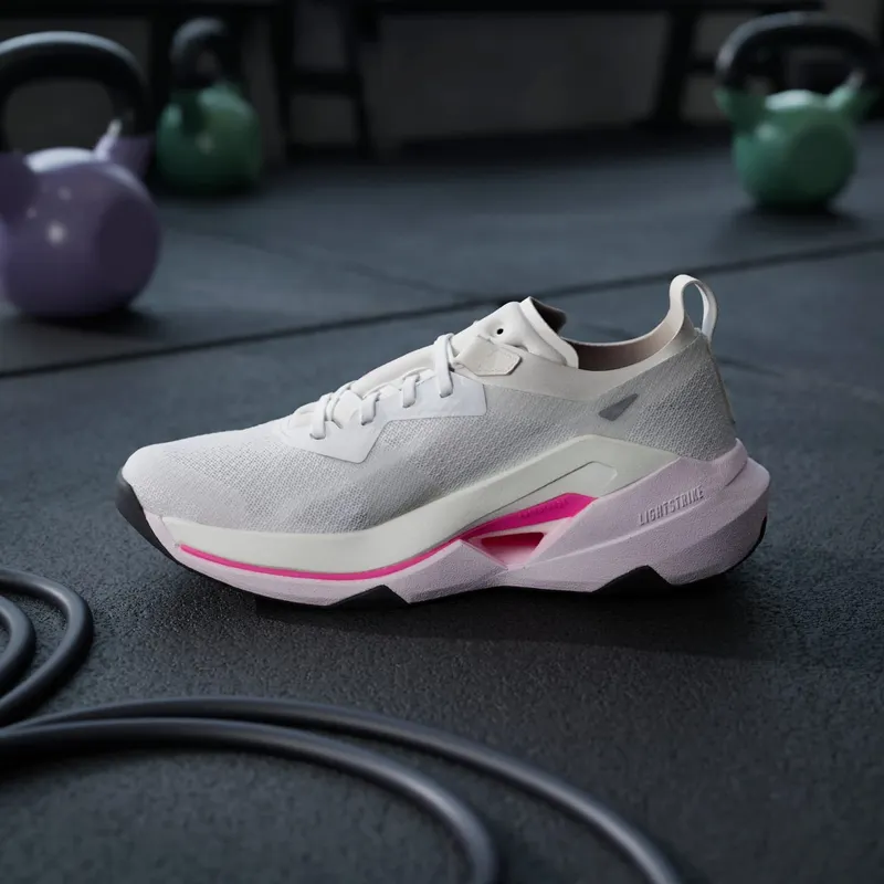 Adidas Rapidmove Pro Training Shoes Cloud White / Silver Metallic / Lucid Pink (JP8783)